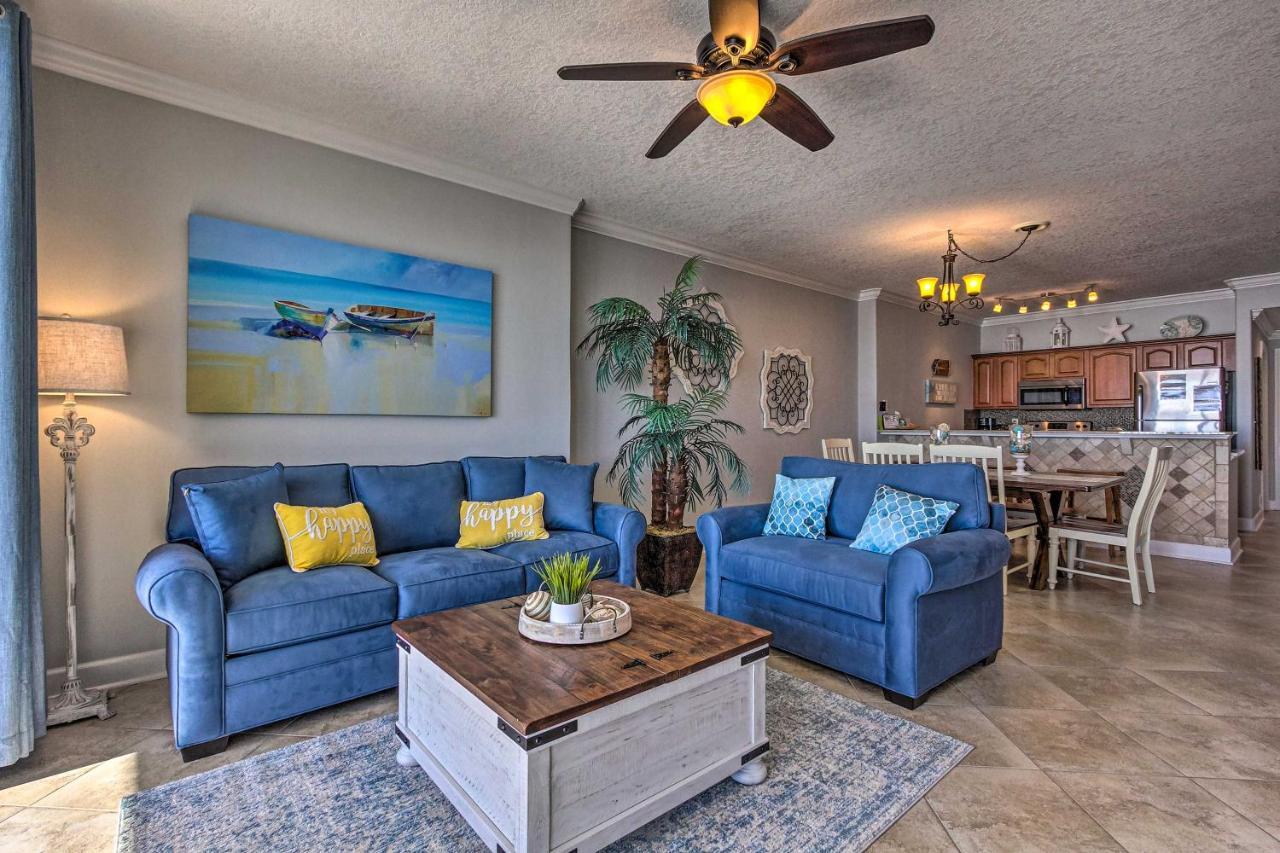 Beachfront Pcb Condo With Ocean Views And Pool Access! Panama City Beach Dış mekan fotoğraf