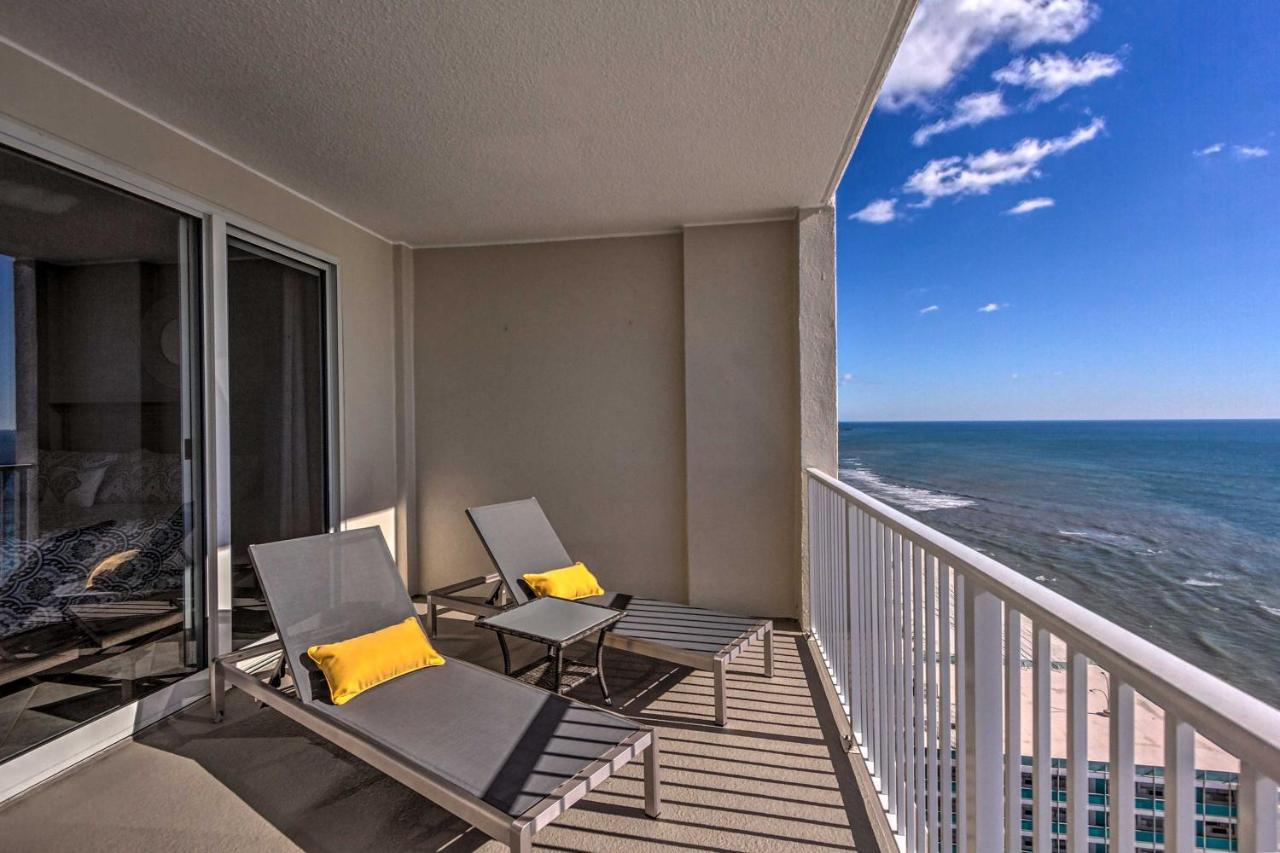 Beachfront Pcb Condo With Ocean Views And Pool Access! Panama City Beach Dış mekan fotoğraf