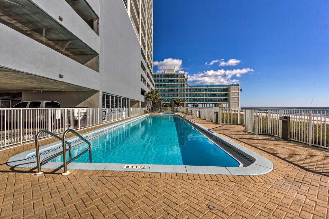 Beachfront Pcb Condo With Ocean Views And Pool Access! Panama City Beach Dış mekan fotoğraf